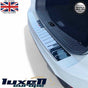 Chrome Plated Stainless Steel Rear Bumper Protector Scratch Guard for FORD KUGA MK1 (2008 - 2012) - Luxell Europe
