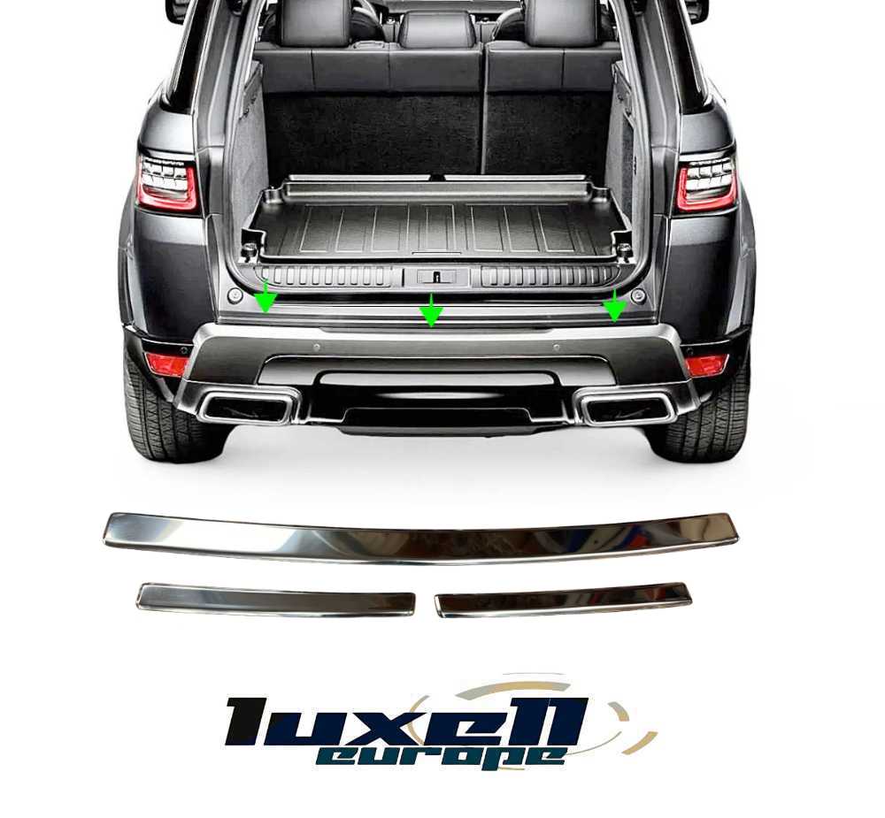 Chrome Rear Bumper Protector Scratch Guard for Range Rover Sport (2013-2021) - Luxell Europe