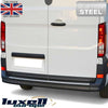 Chrome Rear Bumper Protector Stainless Steel for VW CRAFTER & MAN TGE (2016 - 2024) - Luxell Europe