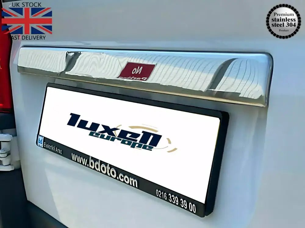 Chrome Rear Trunk Tailgate Grab Trim Cover for Boxer/Ducato/Relay (2006 - 2022) - Luxell Europe