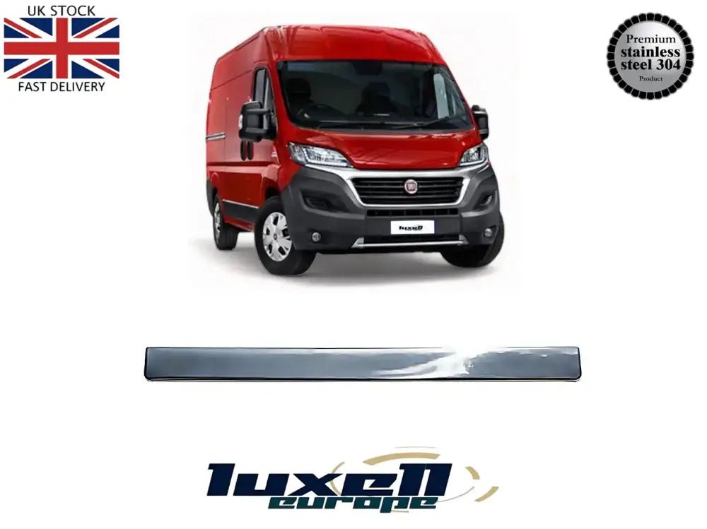 Chrome Rear Trunk Tailgate Grab Trim Cover for Boxer/Ducato/Relay (2006 - 2022) - Luxell Europe