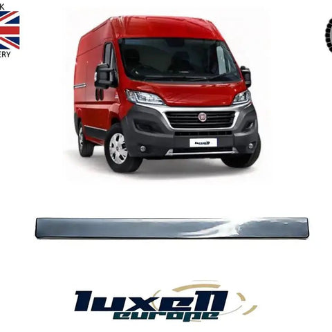 Chrome Rear Trunk Tailgate Grab Trim Cover for Boxer/Ducato/Relay (2006 - 2022) - Luxell Europe