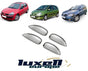 Chrome Side Door Handle Cover Set for R. Logan, Clio, Scenic, Megane (4-Door) - Compatible Models - Luxell Europe