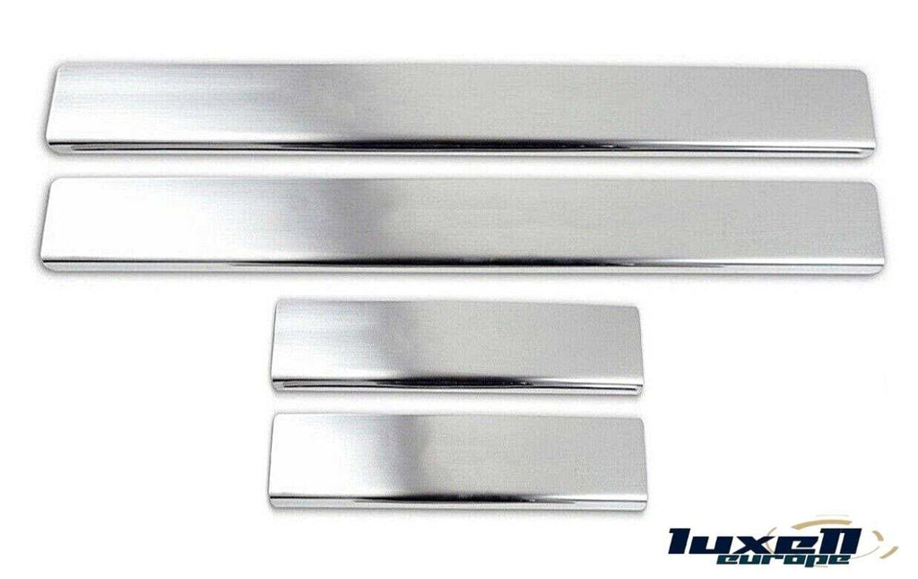 CLIO IV Hatch (2012 onwards) 4pcs Stainless Steel Door Sill Protector Options - Luxell Europe