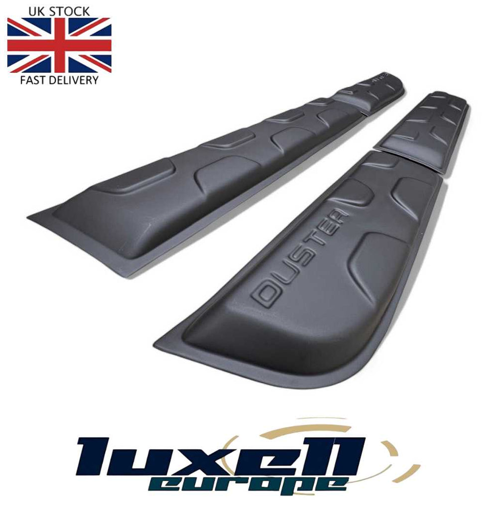 Dacia Duster 2010 - 2017 ABS Plastic Side Door Protectors Body Moulding Kit - Luxell Europe