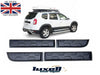 Dacia Duster 2010 - 2017 ABS Plastic Side Door Protectors Body Moulding Kit - Luxell Europe
