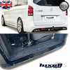 Dark Chrome Rear Bumper Protector Guard - Fits Mercedes Vito W447 / Taxi W447 (2014 - 2021) - Luxell Europe