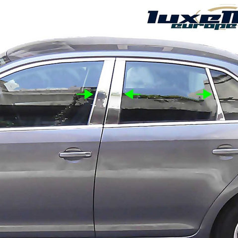 Door Post Pillars Strips 4 Doors B-C Pillar 6 Pcs for Jetta MK3 2005-2011 - Luxell Europe