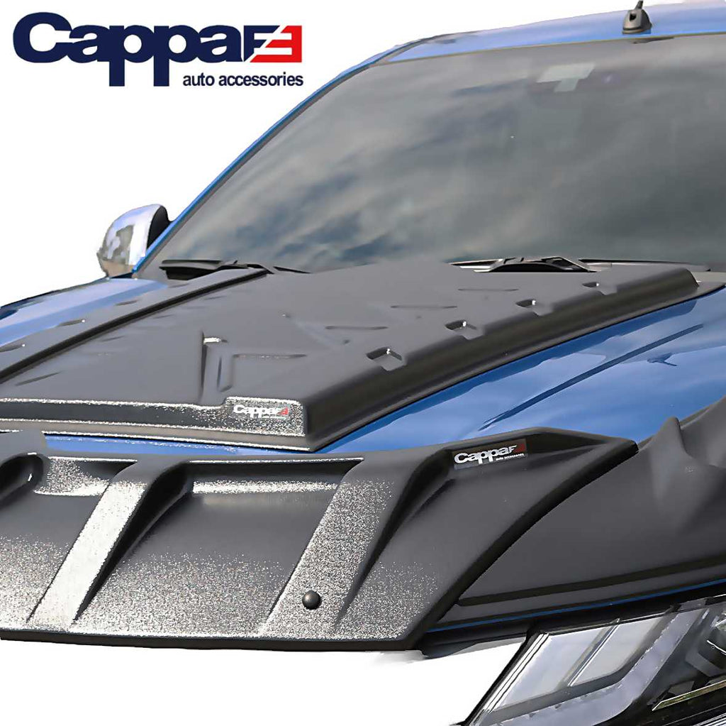 Dragon Model ABS Black Bonnet Scoop Hood Vent Cover for Mitsubishi L200 2019-2023 - Luxell Europe