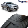Dragon model abs black hood scoop vent cover for mitsubishi l200 2015-2019 - Luxell Europe