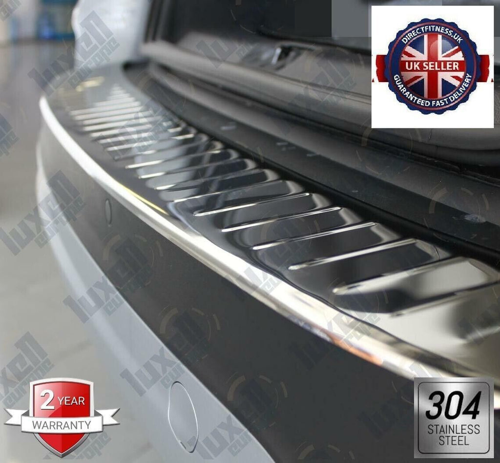 Enhance and Protect Chrome Rear Bumper Protector for Ford Kuga MK2 MK3 ST Line 2013-2019 - Durable Scratch Guard Upgrade - Luxell Europe