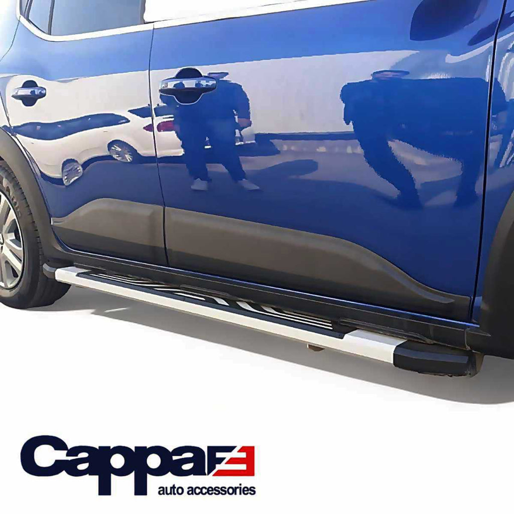 Enhance Your Dacia Sandero Stepway 2020-2022 with ABS Plastic Side Door Body Cladding for 4 Doors - Luxell Europe