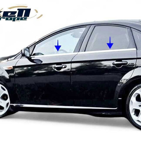 Enhance Your Ford Mondeo MK4 Saloon 2007 - 2014 with Chrome Window Frame Trim (4 Door, 4 Pcs) - Luxell Europe
