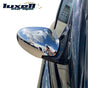 Enhance Your London Taxi with Chrome Side View Wing Mirror Trim Cover - Fits LTI TX1 TX2 TX4 - Set of 2 - Luxell Europe