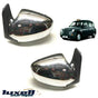 Enhance Your London Taxi with Chrome Side View Wing Mirror Trim Cover - Fits LTI TX1 TX2 TX4 - Set of 2 - Luxell Europe