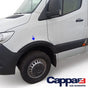 Enhance Your Mercedes Sprinter W907 (2018-2021) with Black Wheel Arch Cover Trims for Added Protection - Luxell Europe