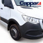 Enhance Your Mercedes Sprinter W907 (2018-2021) with Black Wheel Arch Cover Trims for Added Protection - Luxell Europe