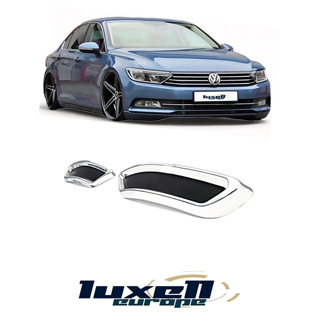 Exhaust Frame Stainless Steel 2 Pieces for PASSAT B8 Saloon Estate 2015-2018 - Luxell Europe