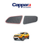 Fits Dacia Duster 2018-2022 ABS Plastic Rear Side Trim Quarter Panel Vent 2 Pcs - Luxell Europe