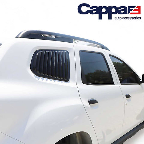 Fits Dacia Duster 2018-2022 ABS Plastic Rear Side Trim Quarter Panel Vent 2 Pcs - Luxell Europe