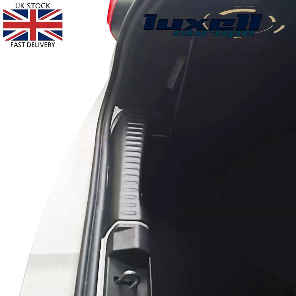 Fits Dacia Sandero Stepway 2020 - 2022 Rear Inner Bumper Protector Guard ABS PLASTIC - Luxell Europe