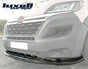 Fits DUCATO BOXER RELAY 2014-2021 Front Bumper Lower Splitter Lip Spoiler - Luxell Europe