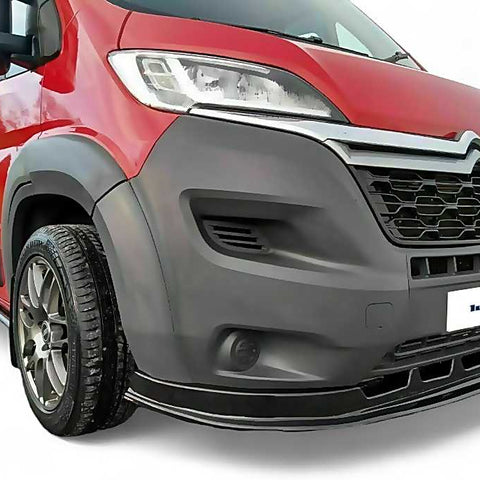 Fits DUCATO BOXER RELAY 2014-2021 Front Bumper Lower Splitter Lip Spoiler - Luxell Europe