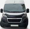 Fits Fiat Ducato / Peugeot Boxer 2014 - 2023 Black Bonnet Protector Bug Stone Deflector - Luxell Europe