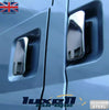 Fits Ford Transit MK6 MK7 2000 - 2013 Chrome Exterior Door Handle Cover Set 5 Pcs (4 DOOR) - Luxell Europe