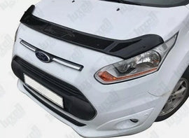 Fits Ford Transit Tourneo Connect 2014 - 2018 Black Bonnet Protector Stone Bug Guard - Luxell Europe