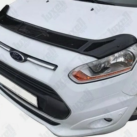 Fits Ford Transit Tourneo Connect 2014 - 2018 Black Bonnet Protector Stone Bug Guard - Luxell Europe