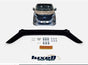 Fits Ford Transit Tourneo Custom 2018 - 2022 Black Bonnet Protector Stone Bug Deflector - Luxell Europe