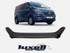 Fits Ford Transit Tourneo Custom 2018 - 2022 Black Bonnet Protector Stone Bug Deflector - Luxell Europe