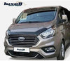 Fits Ford Transit Tourneo Custom 2018 - 2022 Black Bonnet Protector Stone Bug Deflector - Luxell Europe