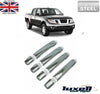 Fits Nissan Qashqai J10 / Navara D40 / Pathfinder R51 Chrome Exterior Door Handle Cover 8 Pcs 4 DOOR - Luxell Europe