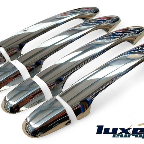 Fits Toyota Land Cruiser Prado J120 / Lexus GX RX Series Chrome Exterior Door Handle Cover 8 Pcs (4 DOOR) - Luxell Europe