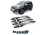 Fits Toyota Land Cruiser Prado J120 / Lexus GX RX Series Chrome Exterior Door Handle Cover 8 Pcs (4 DOOR) - Luxell Europe