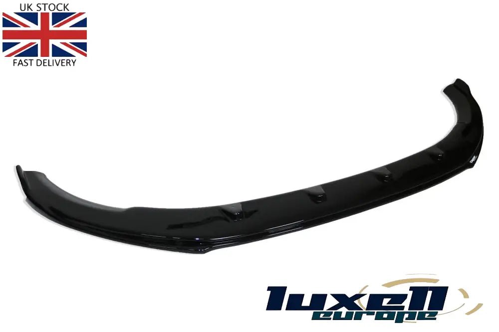 Fits VW Transporter T6 2015–2018 Front Lower Splitter Spoiler Lip – Gloss Black Finish - Luxell Europe