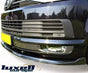 Fits VW Transporter T6 2015–2018 Front Lower Splitter Spoiler Lip – Gloss Black Finish - Luxell Europe