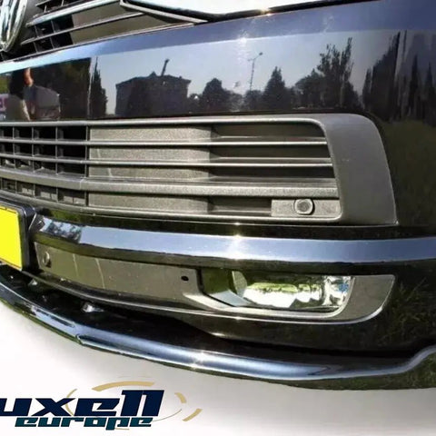 Fits VW Transporter T6 2015–2018 Front Lower Splitter Spoiler Lip – Gloss Black Finish - Luxell Europe