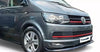 Fits VW Transporter T6 2015–2018 Front Lower Splitter Spoiler Lip – Gloss Black Finish - Luxell Europe