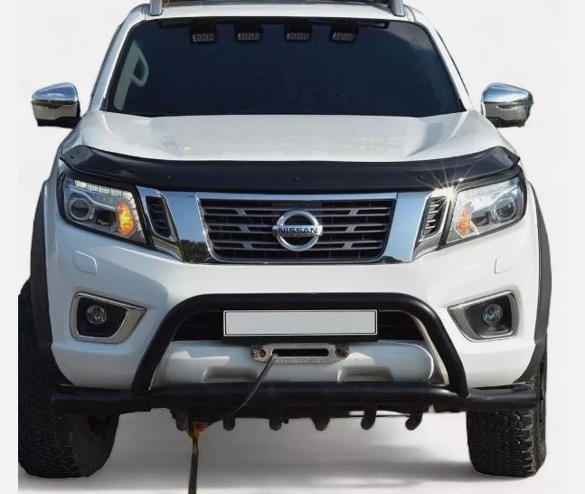 For Nissan Navara Bonnet Wind Stone Deflector Protector - Luxell Europe