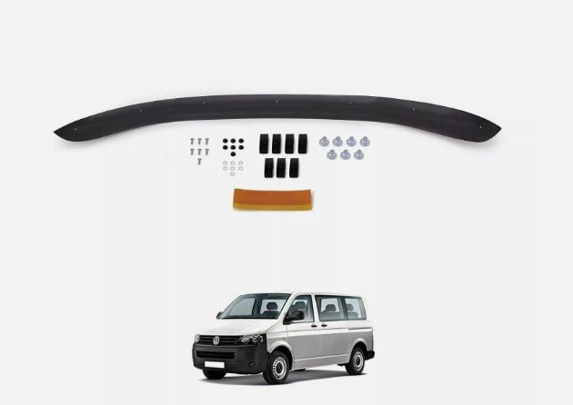 For Vw T5 Transporter 2010 - 2014 Bonnet Wind Stone Deflector Protector - Luxell Europe