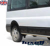 Ford Transit 2006 - 2013 Long Chassis 14 - Piece Fender and Door Covering Set - Luxell Europe