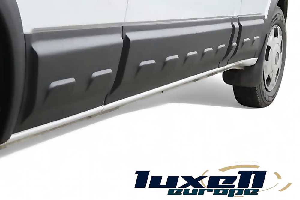 Ford Transit 2006 - 2013 Long Chassis 14 - Piece Fender and Door Covering Set - Luxell Europe