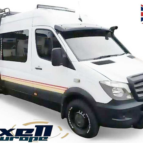 Front Nudge A - BAR Predator Bull Bar - Black Finish for Mercedes Sprinter 2T (1995 - 2006) - Luxell Europe