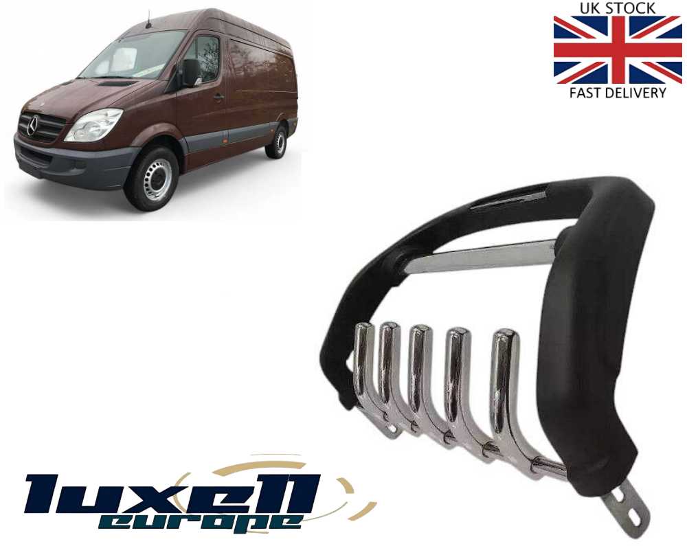 Front Nudge A - BAR Predator Bull Bar - Fits Mercedes Sprinter 2007 - 2014 - Luxell Europe