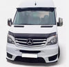 Gloss Black Bonnet Protector Stone Deflector for Mercedes Sprinter 2006 - 2012 - Luxell Europe