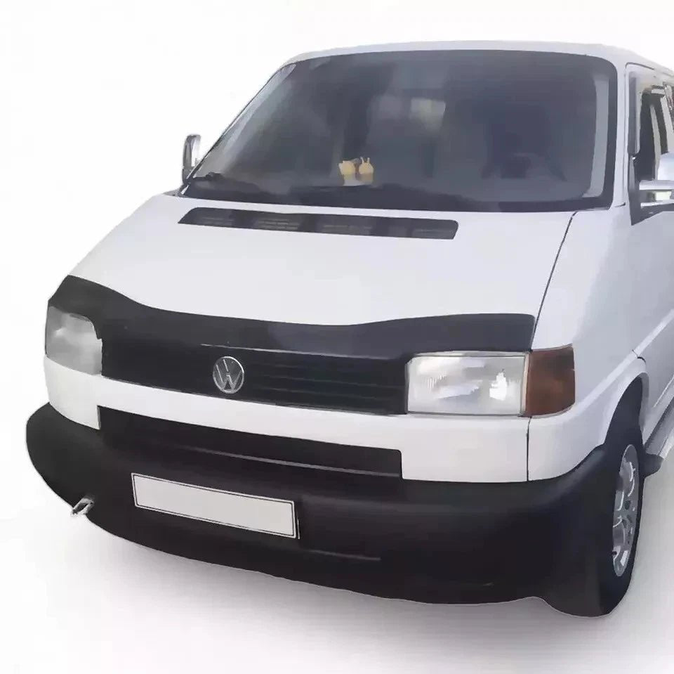 GLOSS BLACK BONNET WIND STONE DEFLECTOR PROTECTOR FOR T4 Transporter(Short Nose) - Luxell Europe