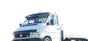 GLOSS BLACK BONNET WIND STONE DEFLECTOR PROTECTOR FOR VW LT35 1995 - 2006 - Luxell Europe